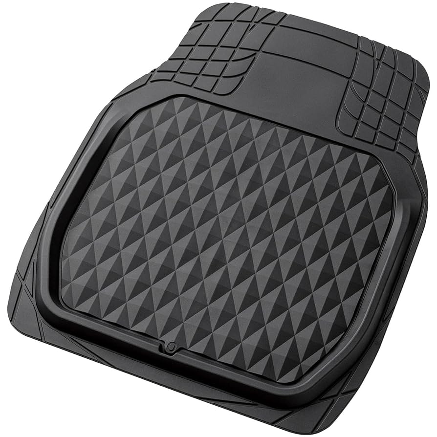 Mサイズのマットブラック Amazon | ボンフォーム (BONFORM) カーマット サイバーマット